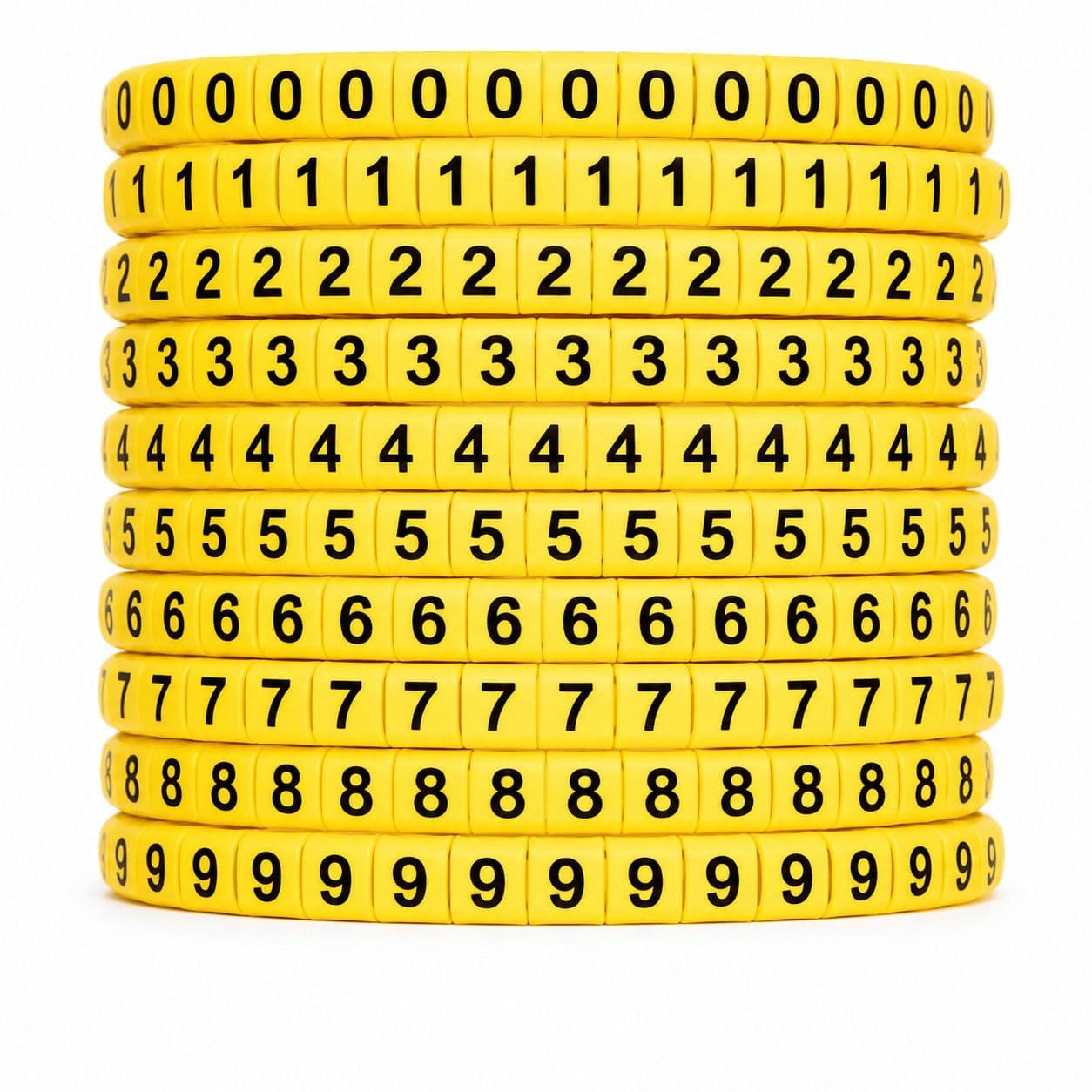 SMS 0–9 Cable Marker Sleeves