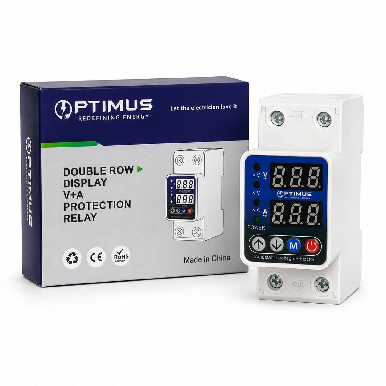 OPTIMUS ADJUSTABLE VOLTAGE PROTECTION 63AMP